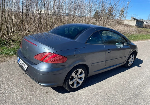 Peugeot 307 CC cena 11000 przebieg: 286000, rok produkcji 2008 z Warszawa małe 106